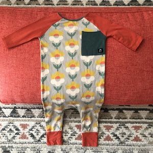 Sweet Spring Floral 🌻 RAGS TO RACHES 3/4 Sleeve  Romper- 2T